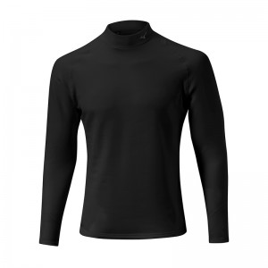 Mizuno Breath Thermo Biogear Base Layer Αριστος ανδρικα μαυρα | Greece M9102OB