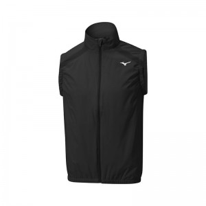 Mizuno Breath Thermo Move Tech Gilet Μπουφαν ανδρικα μαυρα | Greece M5436WV