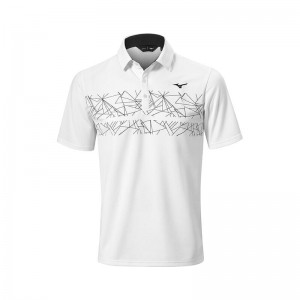 Mizuno Breath Thermo σταμπεσ Polo ανδρικα ασπρα | Greece M4597EK