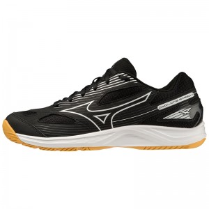 Mizuno Cyclone Speed 4 Παπουτσια Βολλευ ανδρικα μαυρα ασπρα | Greece M1837HG