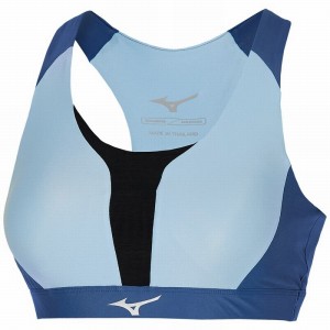 Mizuno High Support Αθλητικο Σουτιεν γυναικεια μπλε | Greece M8724JE