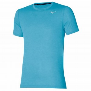 Mizuno Impulse Core Tee μπλουζακια ανδρικα μπλε | Greece M1987BK