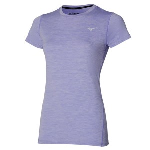 Mizuno Impulse Core Tee μπλουζακια γυναικεια μωβ | Greece M3751GE