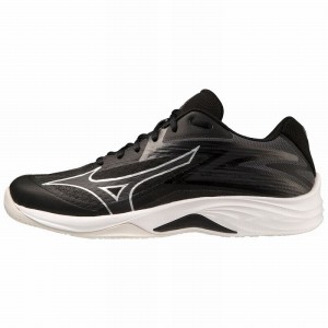 Mizuno Lightning Star Z7 Jr Παπουτσια Βολλευ ανδρικα μαυρα ασημι | Greece M5629PJ