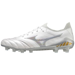 Mizuno Morelia Neo III Beta Japan Παπουτσια Ποδοσφαιρου ανδρικα ασπρα | Greece M3054DY