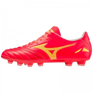 Mizuno Morelia Neo IV Pro Παπουτσια Ποδοσφαιρου γυναικεια κοραλι | Greece M7204SH