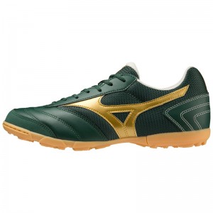 Mizuno Morelia Sala Club Tf Παπουτσια Ποδοσφαιρου γυναικεια χρυσο χρωμα | Greece M0326SO