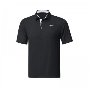 Mizuno QD Comp Polo ανδρικα μαυρα | Greece M7809NU