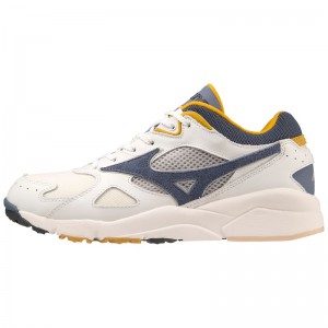 Mizuno Sky Medal Αθλητικα Παπουτσια γυναικεια ασπρα μπλε σκουρο | Greece M2019CX