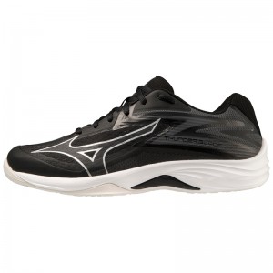 Mizuno Thunder Blade Z Παπουτσια Βολλευ ανδρικα μαυρα ασημι | Greece M2358GO