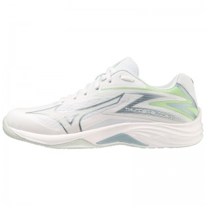 Mizuno Thunder Blade Z Παπουτσια Βολλευ γυναικεια ασπρα πρασινο | Greece M5201PV