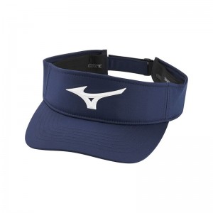 Mizuno Tour Elite Visor καπελα γυναικεια σκουρο μπλε | Greece M3041DH