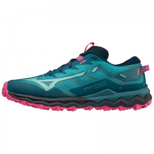 Mizuno Wave Daichi 7(W) Παπουτσια Trail γυναικεια μπλε | Greece M5901YC