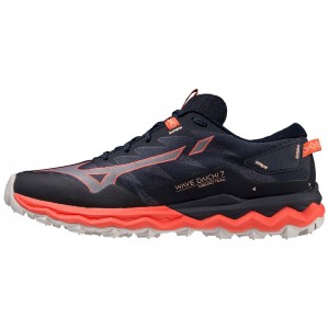 Mizuno Wave Daichi 7 Παπουτσια Trail γυναικεια μπλε μπλε | Greece M1943VO