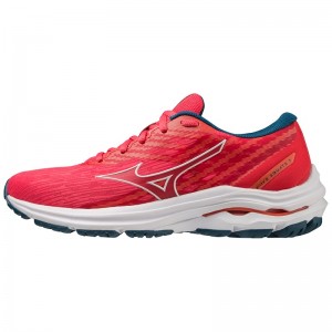 Mizuno Wave Equate 7 Παπουτσια για Τρεξιμο γυναικεια ροζ ασπρα μπλε | Greece M2167TE