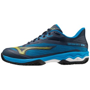 Mizuno Wave Exceed Light 2 Παπουτσια Τενισ ανδρικα μπλε | Greece M0658CF