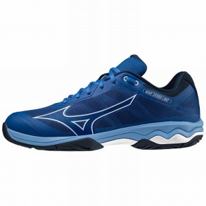 Mizuno Wave Exceed Light AC Παπουτσια Τενισ ανδρικα μπλε ασπρα | Greece M3861GH