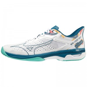 Mizuno Wave Exceed Tour 5 AC Παπουτσια Τενισ ανδρικα τυρκουάζ | Greece M2143RM