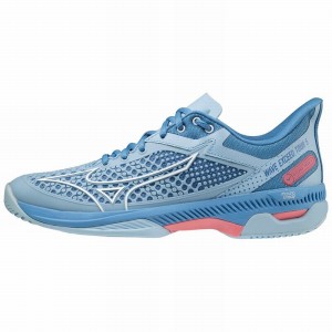 Mizuno Wave Exceed Tour 5 AC Παπουτσια Τενισ γυναικεια ασπρα ροζ | Greece M6752GP