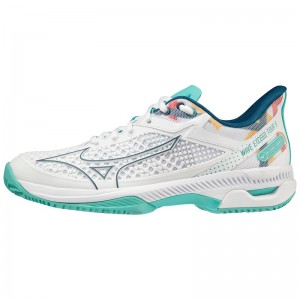 Mizuno Wave Exceed Tour 5 CC Παπουτσια Τενισ γυναικεια τυρκουάζ | Greece M3409OU