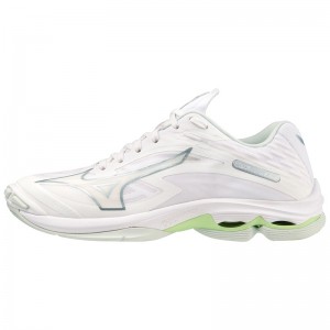 Mizuno Wave Lightning Z7 Παπουτσια Βολλευ γυναικεια ασπρα | Greece M1639NH