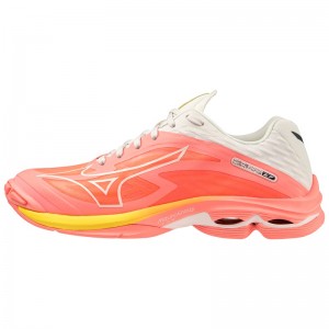 Mizuno Wave Lightning Z7 Παπουτσια Βολλευ γυναικεια κοραλι | Greece M5187FH