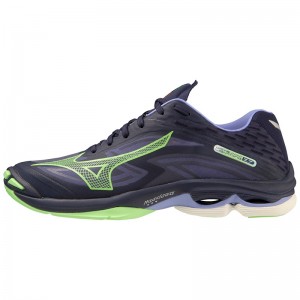 Mizuno Wave Lightning Z7 Παπουτσια Βολλευ ανδρικα μπλε πρασινο | Greece M8625HI