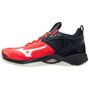 Mizuno Wave Momentum 2 Παπουτσια Βολλευ ανδρικα κοκκινα μαυρα | Greece M1456HA