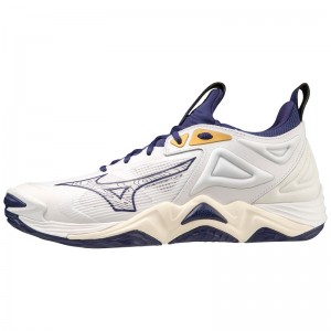 Mizuno Wave Momentum 3 Παπουτσια Βολλευ γυναικεια χρυσο χρωμα | Greece M8406EL