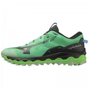 Mizuno Wave Mujin 9 Παπουτσια Trail ανδρικα μαυρα μπλε | Greece M3106JF