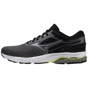 Mizuno Wave Prodigy 4 Παπουτσια για Τρεξιμο ανδρικα μεταλλικός γκρι κίτρινα | Greece M0841JO