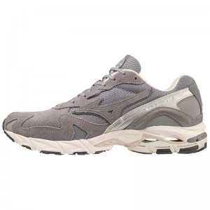 Mizuno Wave Rider 10 Premium Αθλητικα Παπουτσια ανδρικα ασημι | Greece M7538MK