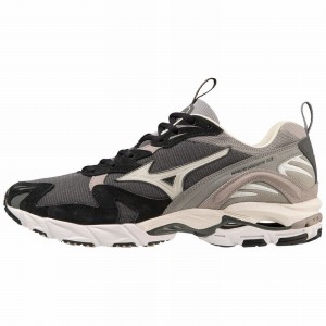 Mizuno Wave Rider 10 Premium Αθλητικα Παπουτσια γυναικεια σκούρο γκρι ασπρα γκρι | Greece M6025QA