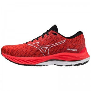 Mizuno Wave Rider 26 Παπουτσια για Τρεξιμο ανδρικα κοκκινα ασπρα μαυρα | Greece M9350SX