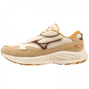 Mizuno Wave Rider Beta Αθλητικα Παπουτσια ανδρικα καφε | Greece M7065KT