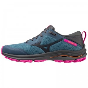 Mizuno Wave Rider TT Παπουτσια Trail γυναικεια μπλε | Greece M9841GP