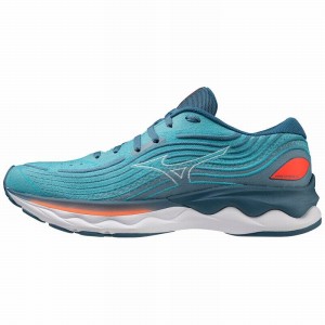 Mizuno Wave Skyrise 4 Παπουτσια για Τρεξιμο ανδρικα μπλε | Greece M7609SK