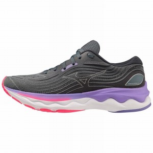 Mizuno Wave Skyrise 4 Παπουτσια για Τρεξιμο γυναικεια μπλε | Greece M8270LO