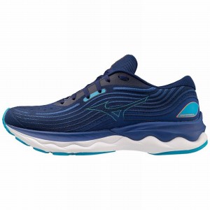 Mizuno Wave Skyrise 4 Παπουτσια για Τρεξιμο ανδρικα μπλε | Greece M9612CB