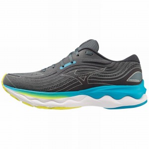 Mizuno Wave Skyrise 4 Παπουτσια για Τρεξιμο ανδρικα μπλε μπλε | Greece M8243EC