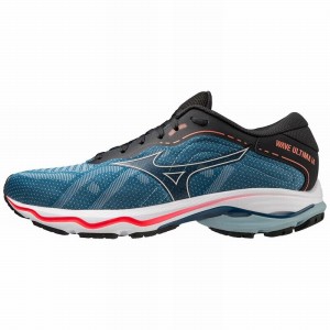 Mizuno Wave Ultima 14 Παπουτσια για Τρεξιμο ανδρικα μπλε κοραλι | Greece M7615LS