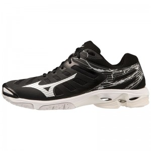 Mizuno Wave Voltage Παπουτσια Βολλευ ανδρικα μαυρα ασημι | Greece M3928NP