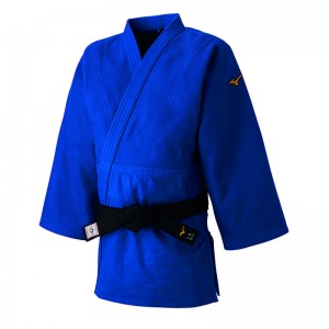 Mizuno Yusho Best IJF Slim-fit Jacket Judogis γυναικεια μπλε | Greece M6253GB