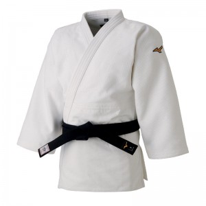 Mizuno Yusho Best IJF Slim-fit Jacket Ju-jitsu Gis γυναικεια ασπρα | Greece M4087DY