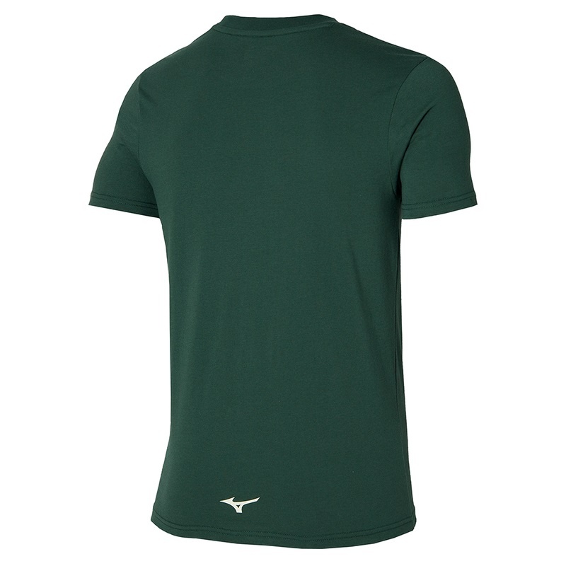 Mizuno Athletics Mizuno Tee μπλουζακια ανδρικα πρασινο | Greece M6485EF