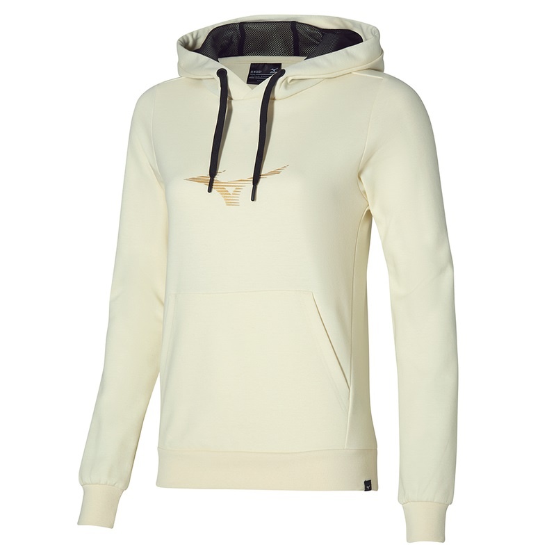 Mizuno Athletics σταμπεσ Hoody Αριστος γυναικεια Μπεζ | Greece M2416CI