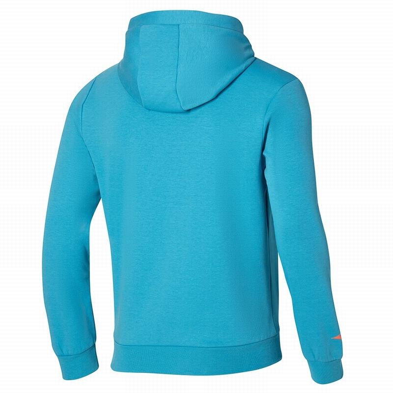 Mizuno Athletics σταμπεσ Hoody Αριστος ανδρικα μπλε | Greece M5341UK