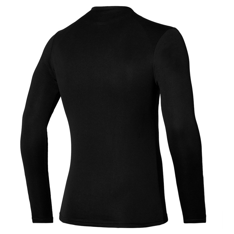 Mizuno BT Under V Neck Longsleeve Αριστος ανδρικα μαυρα | Greece M1072FO