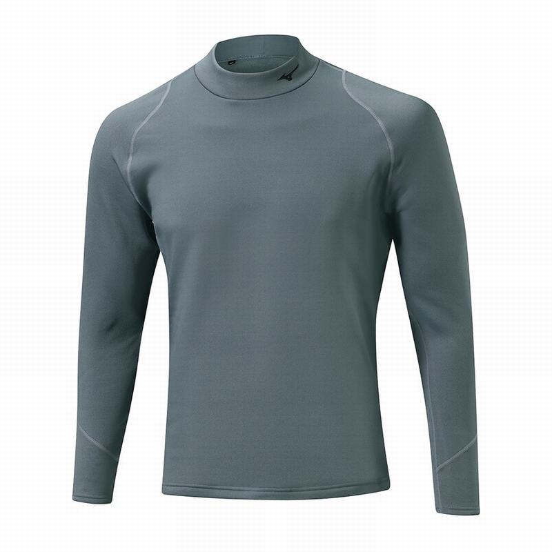 Mizuno Breath Thermo Biogear Base Layer Αριστος ανδρικα γκρι | Greece M4396PV