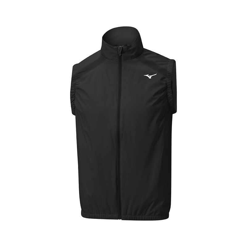 Mizuno Breath Thermo Move Tech Gilet Μπουφαν ανδρικα μαυρα | Greece M5436WV